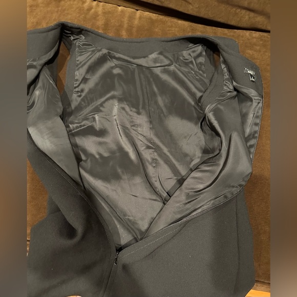 Talbots Midi Sleeveless Dress. Thick Material. Closure Zip In Back Sz 8 - Picture 11 of 15